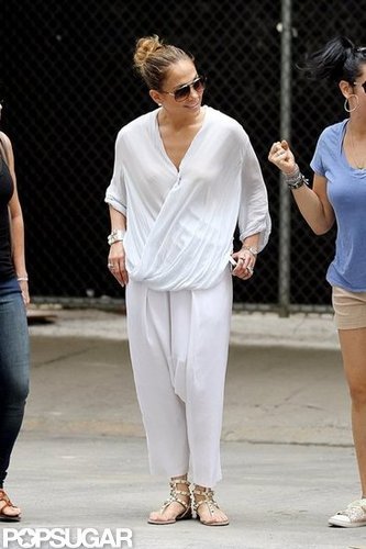 Jennifer Lopez smiled in NYC.
Jennifer Lopez smiled in NYC.