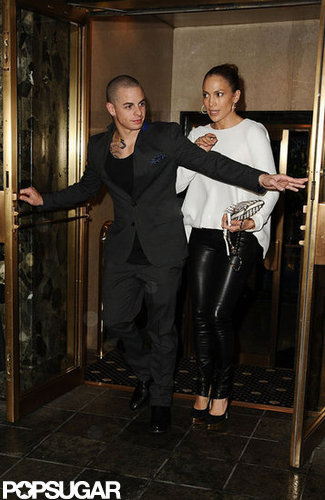 Casper Smart opened the doors for Jennifer Lopez as the couple left dinner in NYC.
Casper Smart opened the doors for Jennifer Lopez as the couple left dinner in NYC.