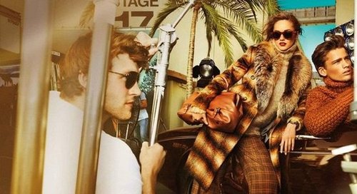 What would Hollywood be if it didn't have a little drama? Looks like stars of Michael Kors's Fall campaign don't want to find out.
What would Hollywood be if it didn't have a little drama? Looks like stars of Michael Kors's Fall campaign don't want to find out.