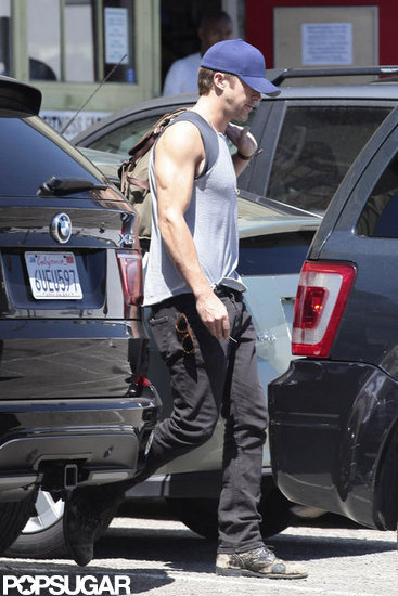 Ryan Gosling went to the gym in LA. Ryan Gosling went to the gym in LA.