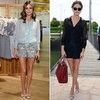 Olivia Palermo Wearing Shorts