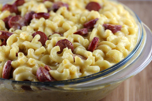 Hot Dog Mac and Cheese Casserole Hot Dog Mac and Cheese Casserole