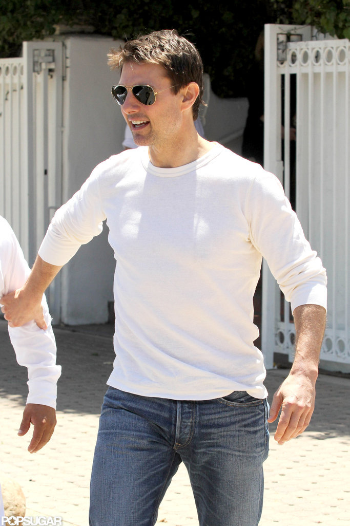 Tom Cruise Gets Back to LA Life Tom Cruise Gets Back to LA Life