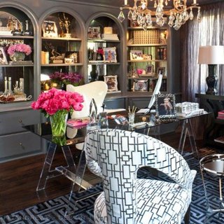 Kris Jenner Office by Jeff Andrews