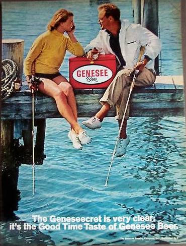 Fishing and beer — it's a good time.
Fishing and beer — it's a good time.
