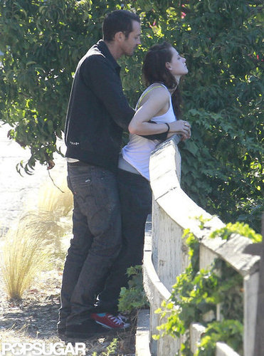 Kristen Stewart got intimate with Rupert Sanders.
Kristen Stewart got intimate with Rupert Sanders.