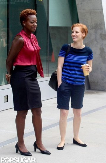 Jessica Chastain Gets to Work and Scores a Major Fashion Accolade Jessica Chastain Gets to Work and Scores a Major Fashion Accolade