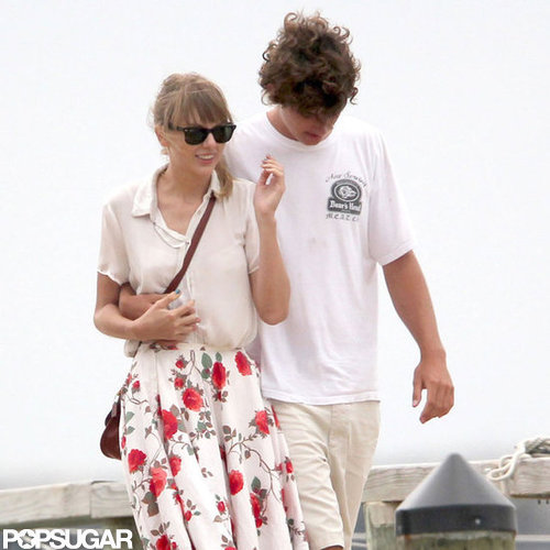 Conor Kennedy had his arm around Taylor Swift.
Conor Kennedy had his arm around Taylor Swift.