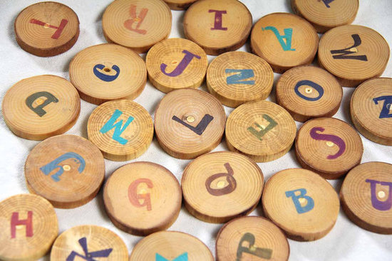 Alphabet Wood Set ($40)