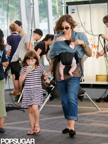 Maggie Gyllenhaal brought girls Ramona and Gloria to visit their dad on the set of Very Good Girls in NYC.
Maggie Gyllenhaal brought girls Ramona and Gloria to visit their dad on the set of Very Good Girls in NYC.