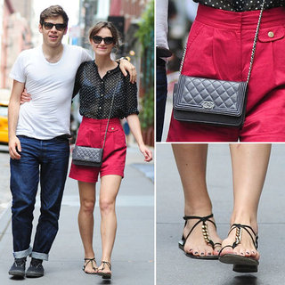 Keira Knightley and James Righton in NYC