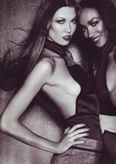 Karlie Kloss and Jourdan Dunn