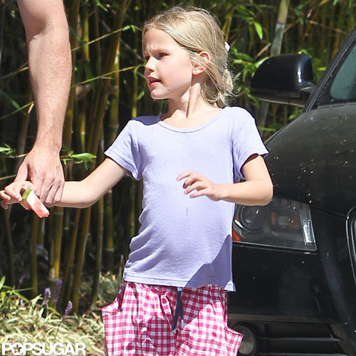 Violet Affleck went out in LA.
Violet Affleck went out in LA.