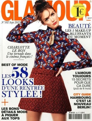 Glamour France September 2012 Glamour France September 2012