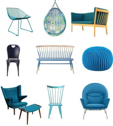 Shopping For Blue Chairs