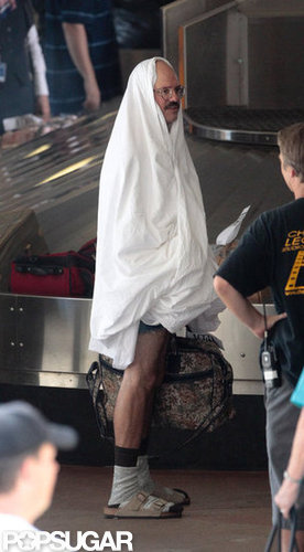 David Cross showed a little leg.
David Cross showed a little leg.