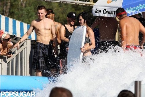 Katy Perry Sports a Bikini During a Day at a Water Park Katy Perry Sports a Bikini During a Day at a Water Park