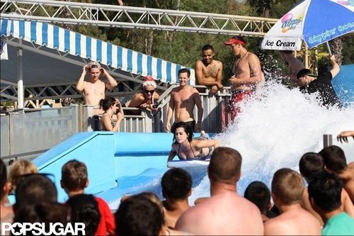 Katy Perry Sports a Bikini During a Day at a Water Park Katy Perry Sports a Bikini During a Day at a Water Park