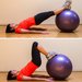 Lying Hamstring Ball Curl