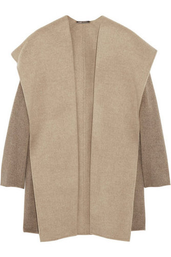 Vince | Hooded felted wool-blend coat | NET-A-PORTER.COM