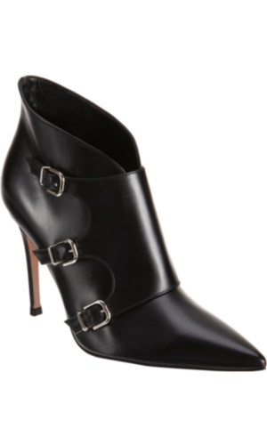 Gianvito Rossi Triple Monk Ankle Boot