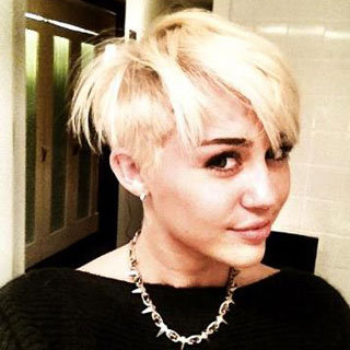 Miley Cyrus Cuts Her Hair Off See All the Pictures