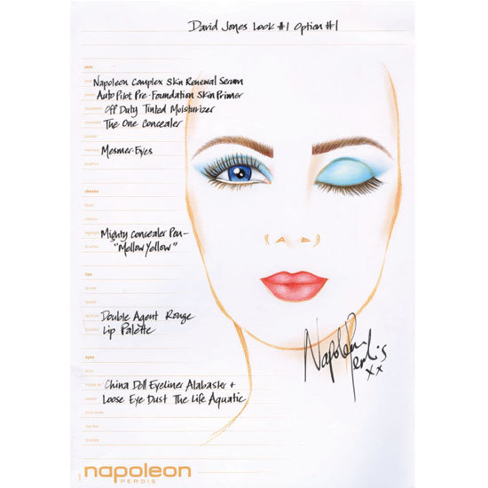 First Look at Napoleon Perdis Beauty Looks for David Jones Spring/Summer 2012 Fashion Launch First Look at Napoleon Perdis Beauty Looks for David Jones Spring/Summer 2012 Fashion Launch
