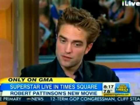 Good Morning America Interview with Robert Pattinson
