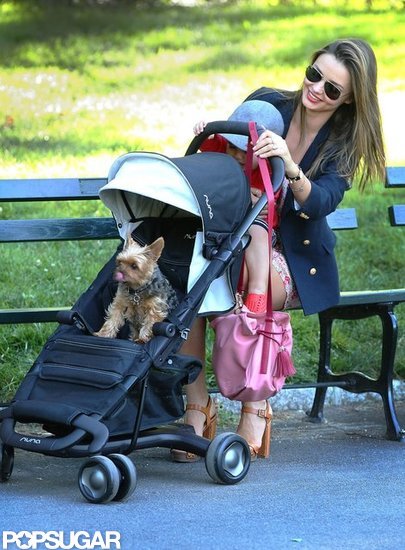 Miranda Kerr With Flynn Bloom at the Park