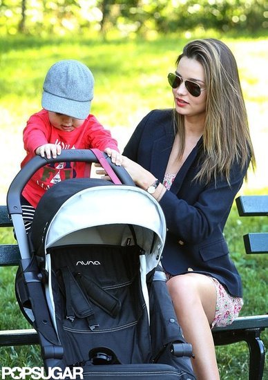 Miranda Kerr hung out at a park with her son, Flynn.
Miranda Kerr hung out at a park with her son, Flynn.
