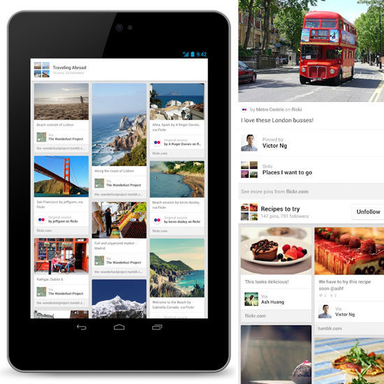 New Pinterest Apps