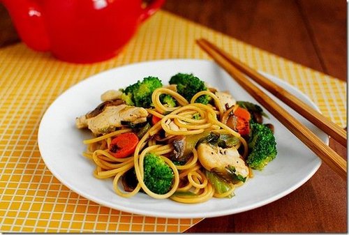 Chicken Lo Mein Chicken Lo Mein