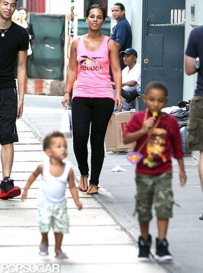 Alicia Keys Keeps an Eye on Her Son Egypt and New Album Alicia Keys Keeps an Eye on Her Son Egypt and New Album