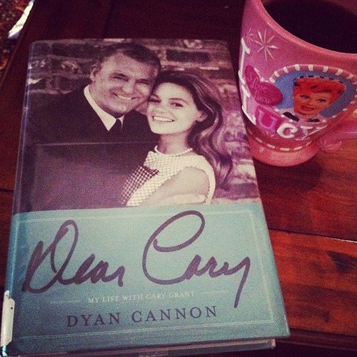 Rosemarylavon read Dyan Cannon's Dear Cary with her morning coffee.
Rosemarylavon read Dyan Cannon's Dear Cary with her morning coffee.