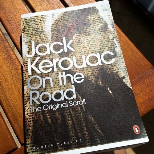 Stefaniepn was reading On the Road before the film version comes out.
Stefaniepn was reading On the Road before the film version comes out.