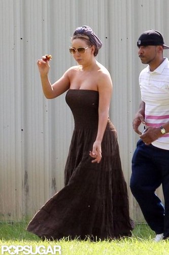 Mariah Carey rocked a long dress.
Mariah Carey rocked a long dress.