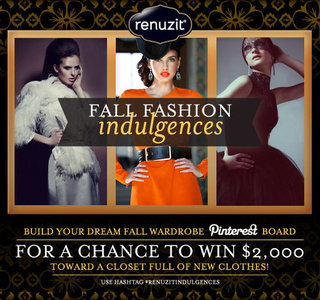 WIN $2,000 WITH PINTEREST CHALLENGE: SHOW US YOUR FALL FASHION INDULGENCES