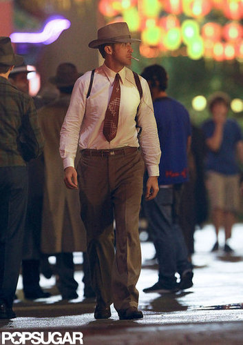 Ryan Gosling Returns For Late-Night Gangster Squad Reshoots Ryan Gosling Returns For Late-Night Gangster Squad Reshoots