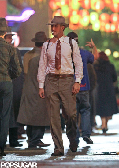 Ryan Gosling Returns For Late-Night Gangster Squad Reshoots Ryan Gosling Returns For Late-Night Gangster Squad Reshoots