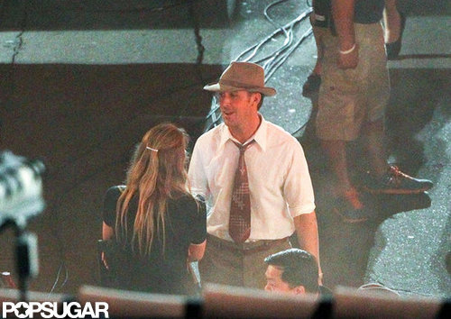 Ryan Gosling Returns For Late-Night Gangster Squad Reshoots Ryan Gosling Returns For Late-Night Gangster Squad Reshoots