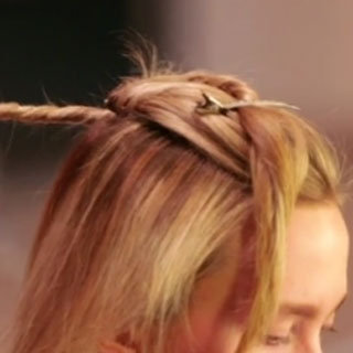 Get the Look Jon Pulitano's Woven Twist for Redken and Akira