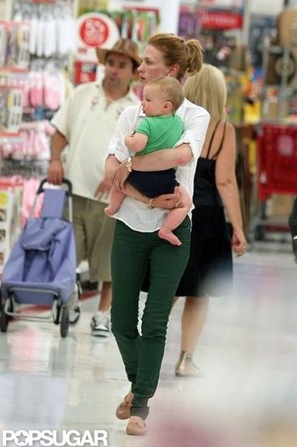 January Jones Takes Her Little Man to Target as Her Mystery Guy Gets ID'd January Jones Takes Her Little Man to Target as Her Mystery Guy Gets ID'd