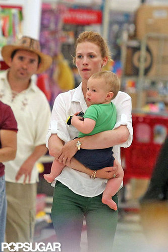 January Jones Takes Her Little Man to Target as Her Mystery Guy Gets ID'd January Jones Takes Her Little Man to Target as Her Mystery Guy Gets ID'd