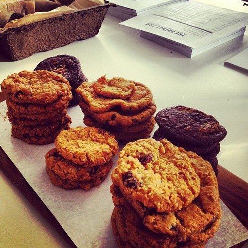 A cookie a day is our motto. We snacked on these yummy treats during a visit to The Outnet's showroom.
A cookie a day is our motto. We snacked on these yummy treats during a visit to The Outnet's showroom.
