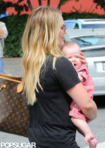 Hilary Duff spent the day with Luca Comrie in Santa Monica.
Hilary Duff spent the day with Luca Comrie in Santa Monica.