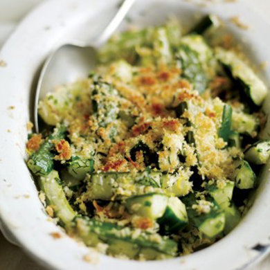 Cucumber Gratin Recipe