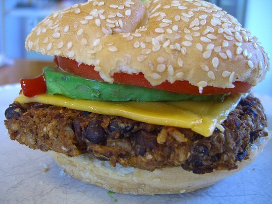 Vegan Spicy Black Bean Burgers