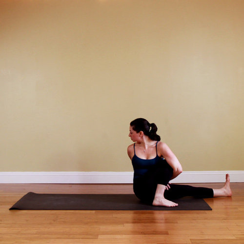 One-Legged Seated Spinal Twist One-Legged Seated Spinal Twist