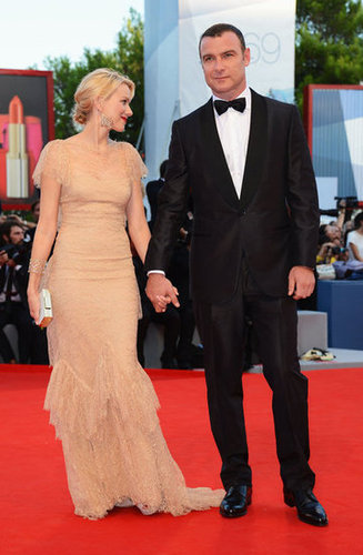 Naomi Watts and Liev Schreiber Hold Hands During His Venice Premiere Naomi Watts and Liev Schreiber Hold Hands During His Venice Premiere