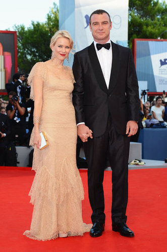 Naomi Watts and Liev Schreiber Hold Hands During His Venice Premiere Naomi Watts and Liev Schreiber Hold Hands During His Venice Premiere